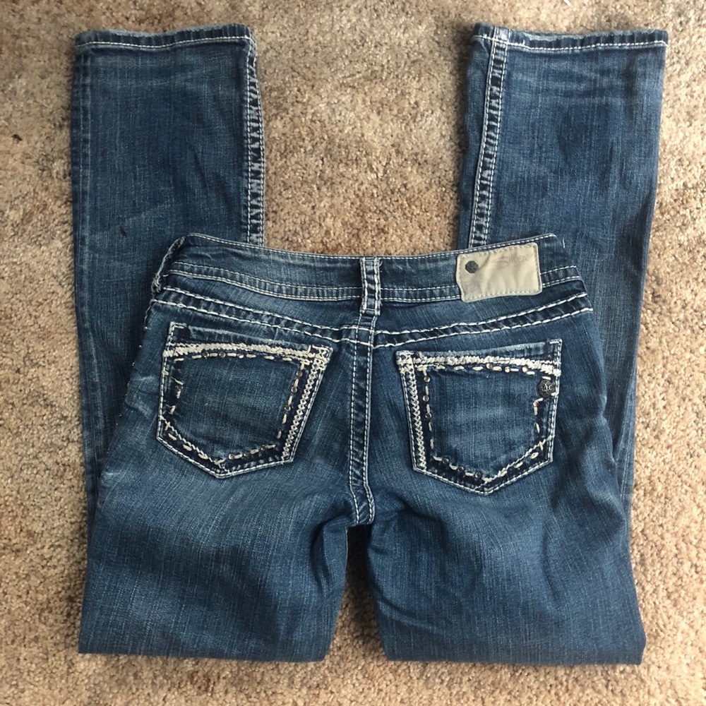 Suki Silver Jeans